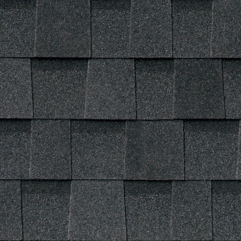 Atlas Roofing Pinnacle Impact Black Shadow roof shingle swatch