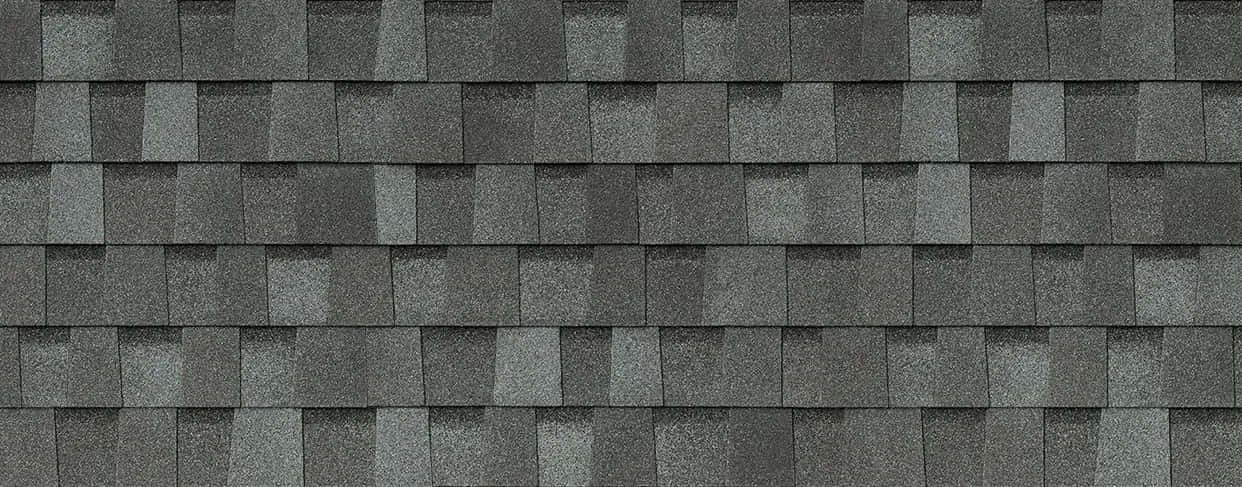 Atlas Roofing Pinnacle Pristine Coastal Granite roof shingle swatch