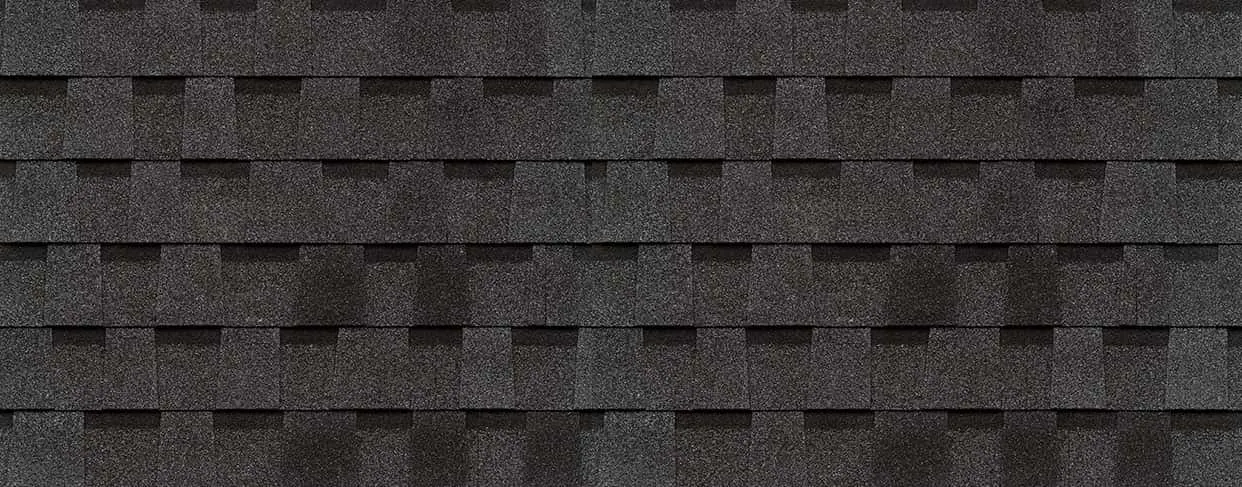 Atlas Roofing ProLam Black Shadow roof shingle swatch