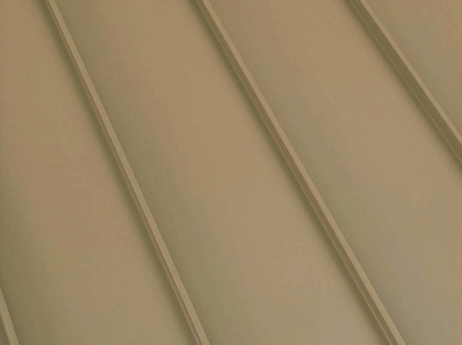 Classic Metal Roofing Systems ClickLock Standing Seam Buckskin roof shingle swatch