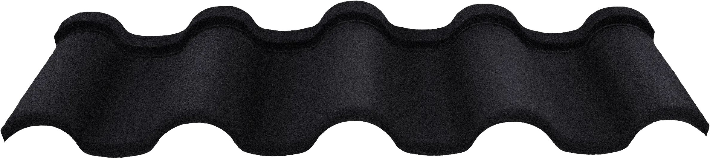 DECRA Villa Tile Charcoal roof shingle swatch