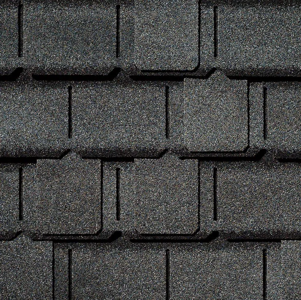 GAF Camelot® II Antique Slate roof shingle swatch
