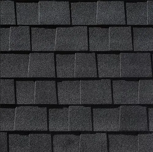 GAF Timberline Natural Shadow® Charcoal roof shingle swatch