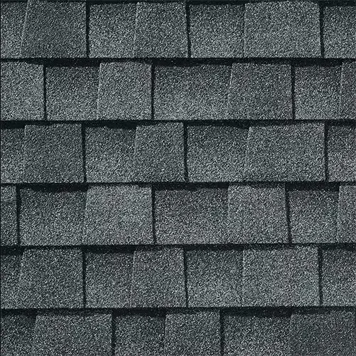 GAF Timberline Natural Shadow® Pewter roof shingle swatch