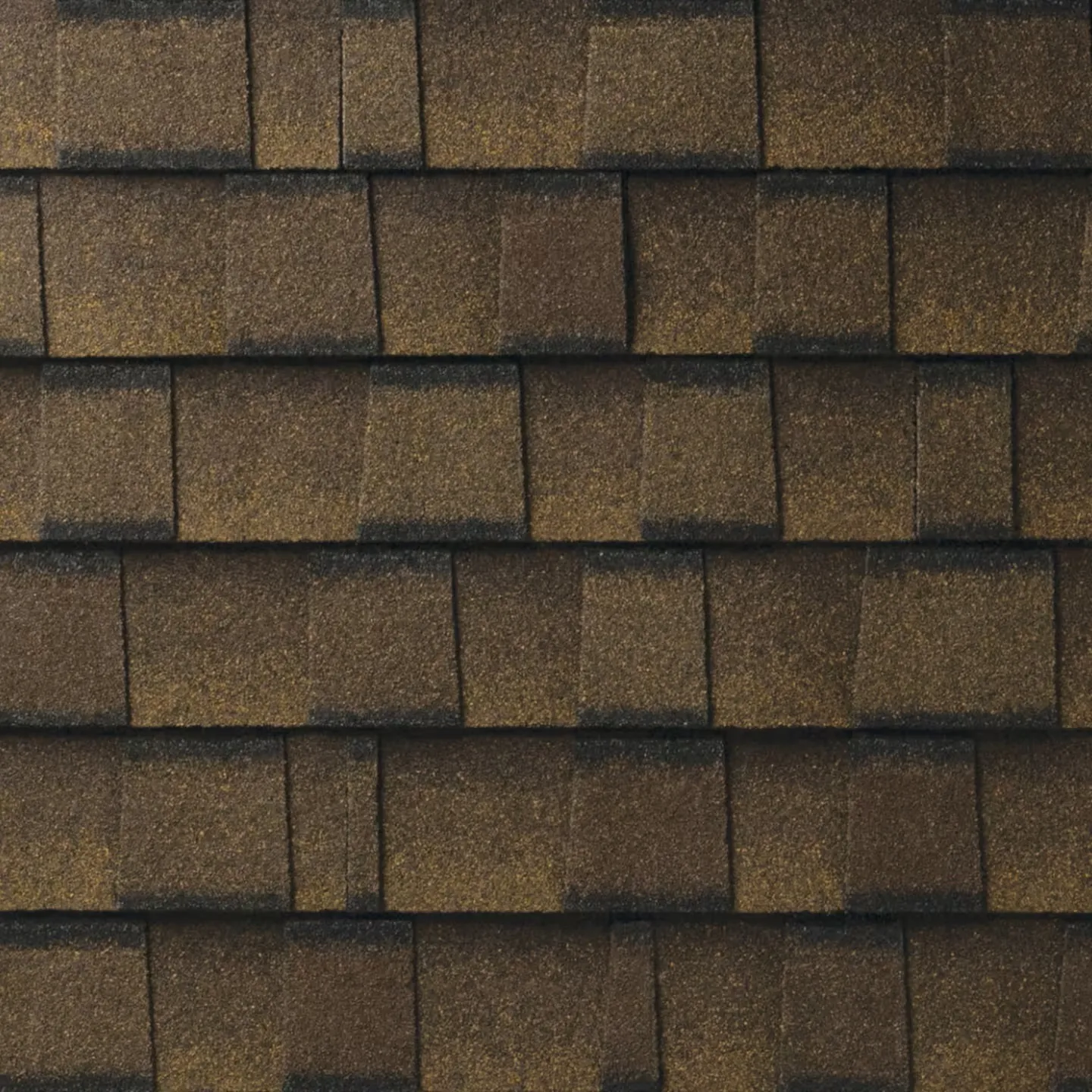 GAF Timberline UHDZ Ultra Mat Barkwood roof shingle swatch