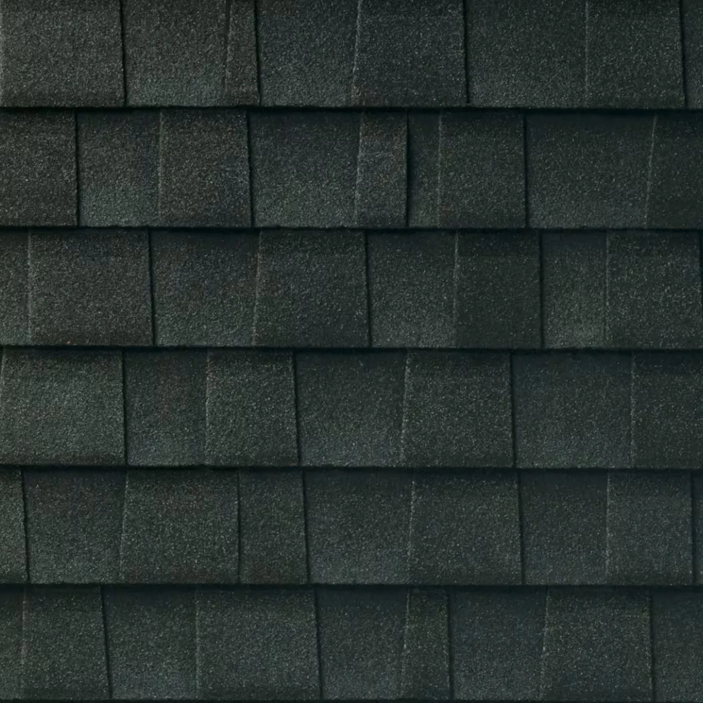 GAF Timberline UHDZ Ultra Mat Charcoal roof shingle swatch