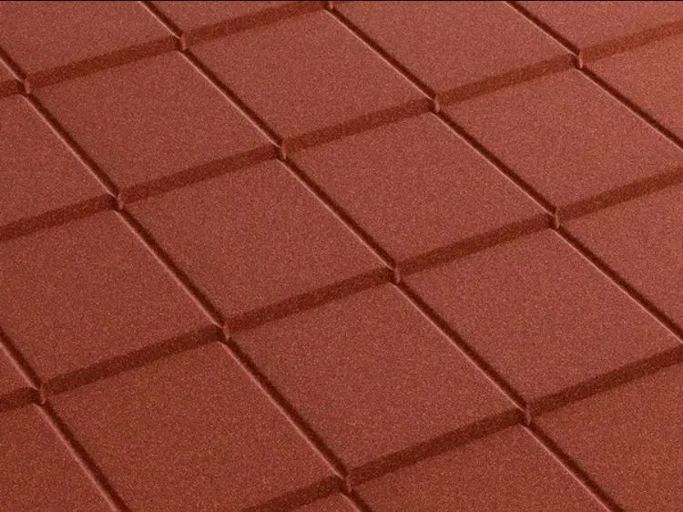 Gerard Eleganta Red roof shingle swatch