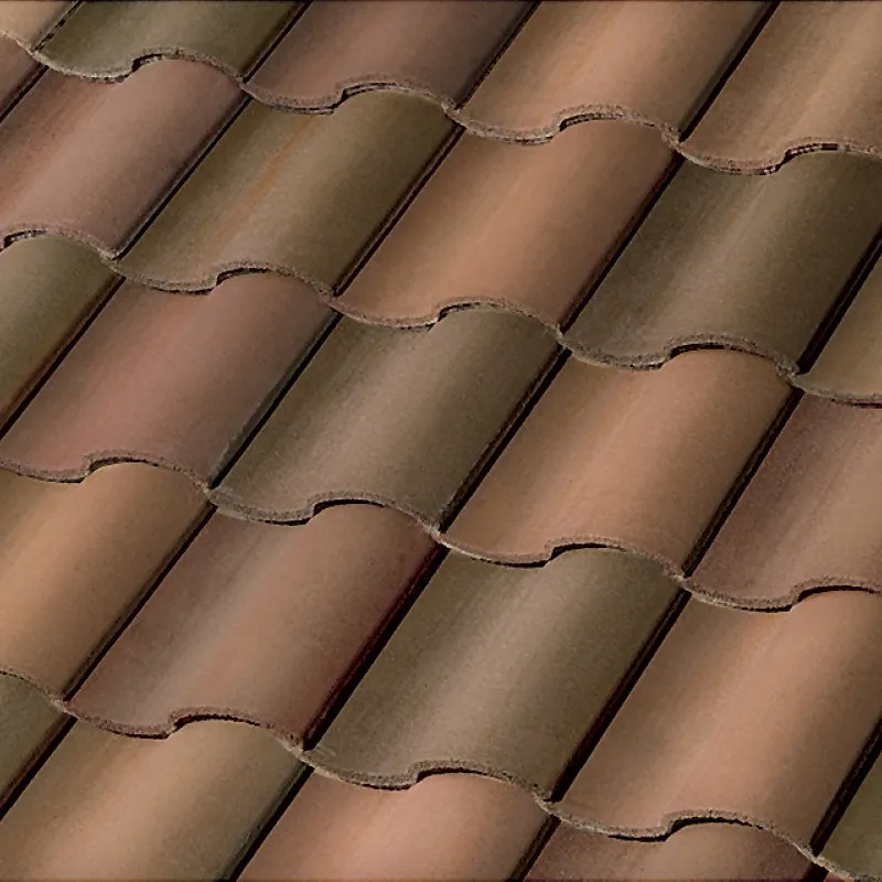 Newpoint Concrete Barcelona Impact Salerno Clay roof shingle swatch