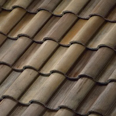 Newpoint Concrete Barcelona Buckskin roof shingle swatch