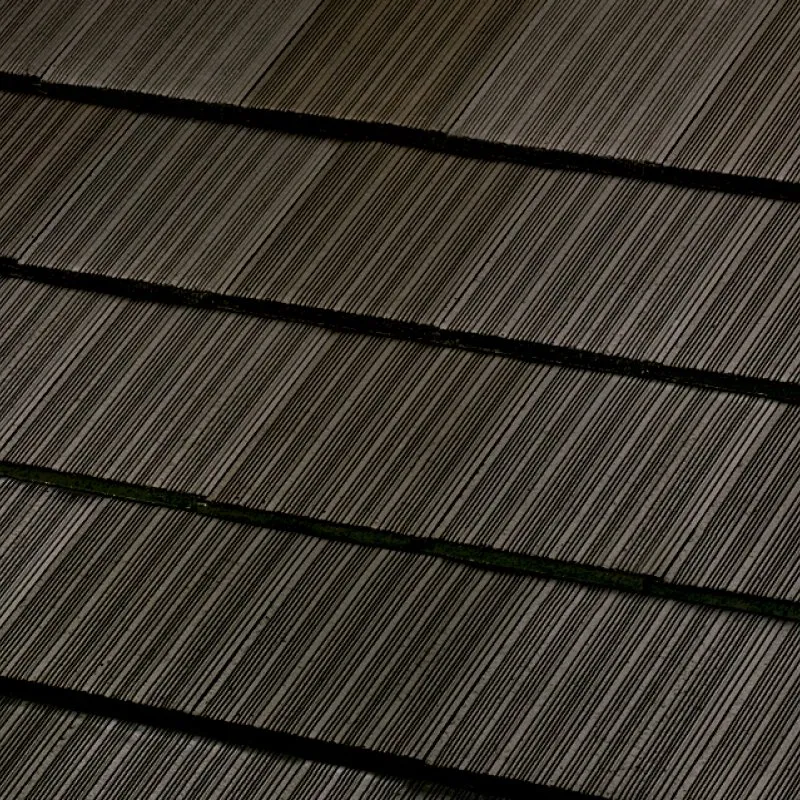 Newpoint Concrete Duralite Saxony 600 Slate Shake600 Charcoal roof shingle swatch