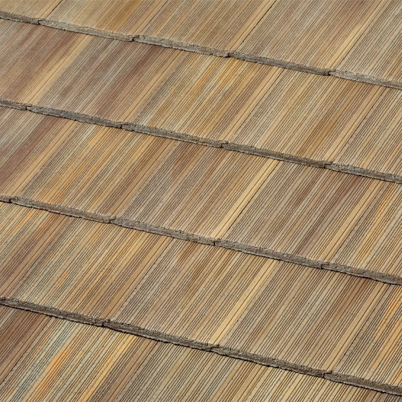 Newpoint Concrete Duralite Saxony 700 Shake Buckskin roof shingle swatch