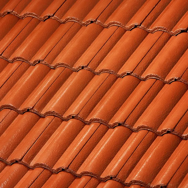 Newpoint Concrete Duralite Villa 600 Pacific Red Blend roof shingle swatch