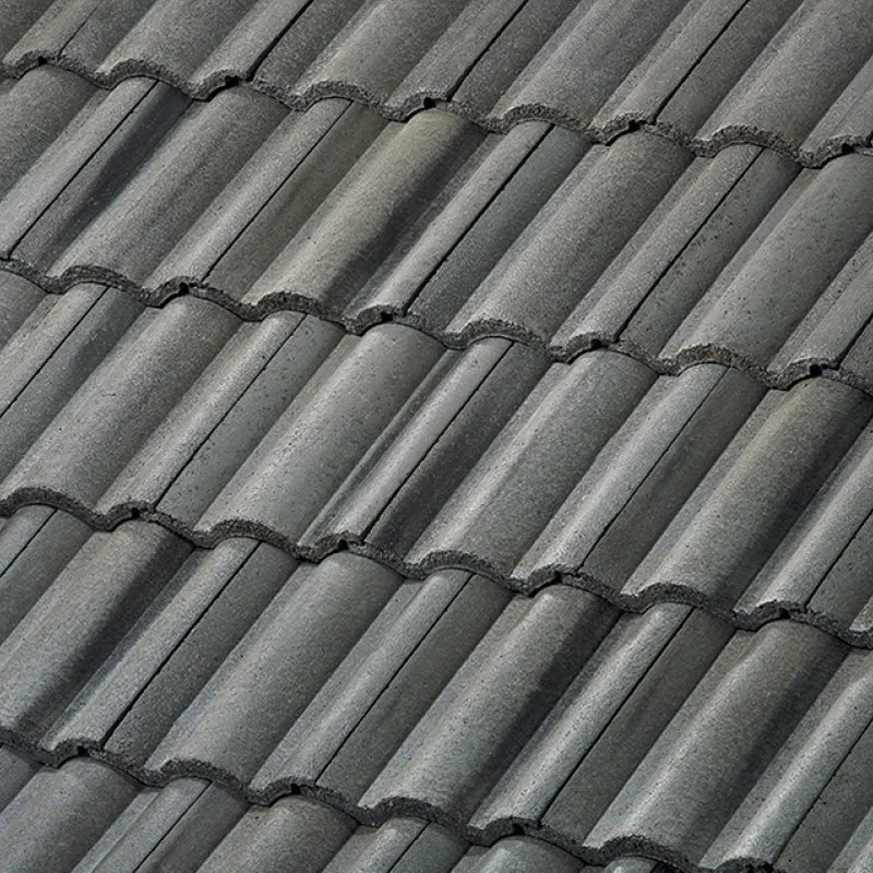 Newpoint Concrete Duralite Villa 600 Granite Grey roof shingle swatch