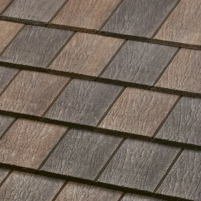 Newpoint Concrete Saxony 900 Hartford Slate Charcoal Brown Blend roof shingle swatch