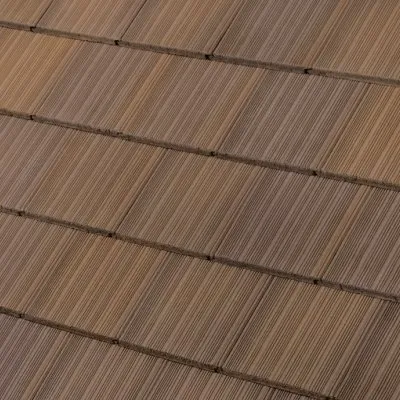 Newpoint Concrete Saxony 900 Shake Apple Bark roof shingle swatch