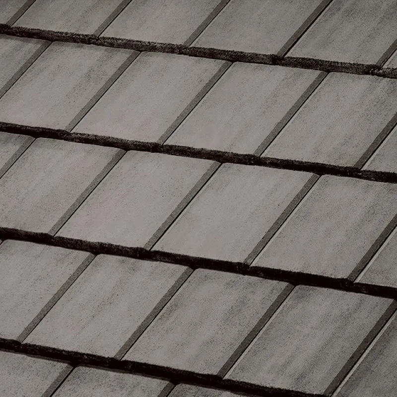 Newpoint Concrete Saxony Country Slate Impact Shadow Grey roof shingle swatch