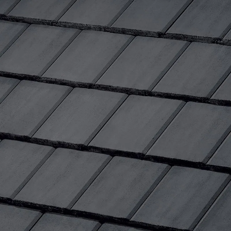 Newpoint Concrete Saxony Country Slate Impact Charcoal Blend roof shingle swatch
