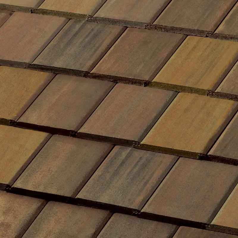 Newpoint Concrete Saxony Country Slate Impact Tiger Eye roof shingle swatch