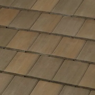 Newpoint Concrete Saxony Country Slate Charcoal Brown Blend roof shingle swatch