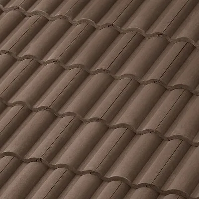 Newpoint Concrete Villa 900 Espresso Blend roof shingle swatch