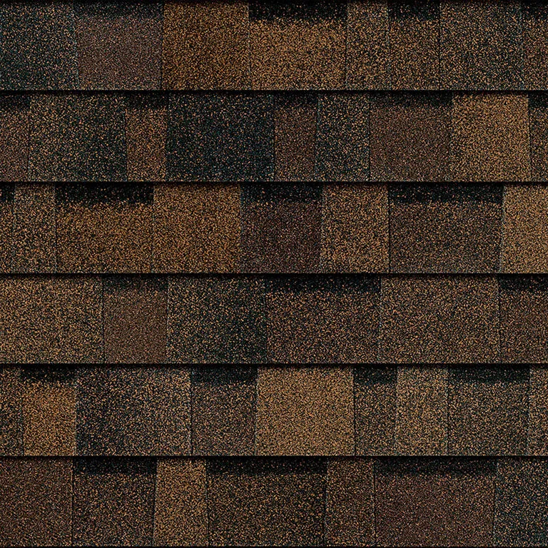 Owens Corning Duration® Flex Brownwood roof shingle swatch