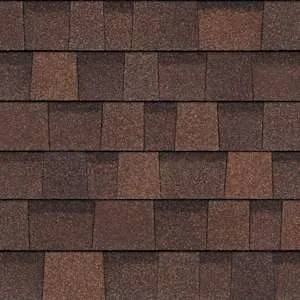 Owens Corning Oakridge® Brownwood roof shingle swatch