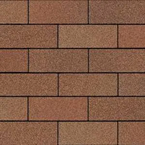 Owens Corning Supreme® Autumn Brown roof shingle swatch