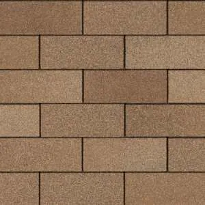 Owens Corning Supreme® Desert Tan roof shingle swatch