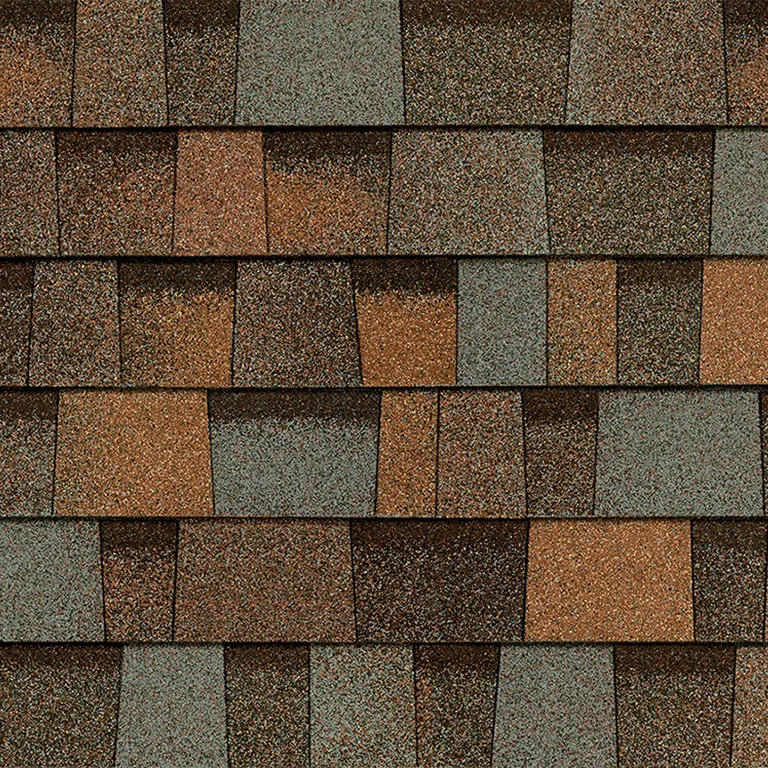 Owens Corning Duration® Designer Aged Copper roof shingle swatch