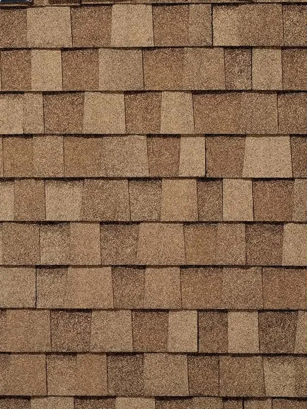 TAMKO StormFighter Flex Rustic Cedar roof shingle swatch