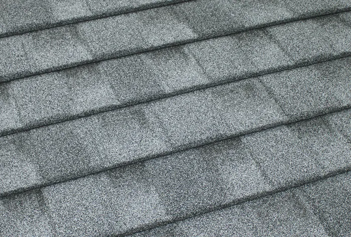 Tilcor CF Shingle Arctic Grey roof shingle swatch