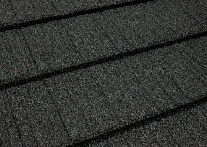 Tilcor Craftsman Shake Black Iron roof shingle swatch
