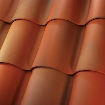 US Tile ClayLite Lightweight Viejo Blend roof shingle swatch